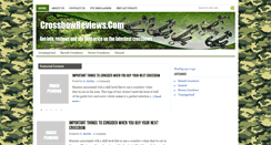 Desktop Screenshot of crossbowreviewsx.com